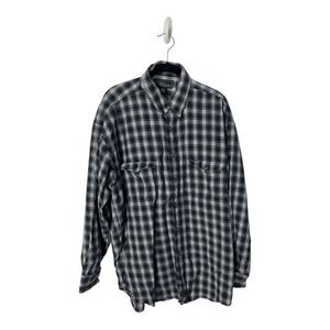 Croft & Barrow SZ L plaid button down shirt